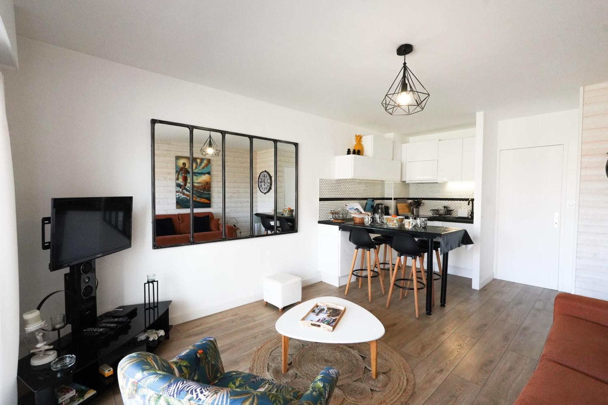 ביסקארוס Studio Entierement Renove A Deux Pas Des Plages מראה חיצוני תמונה